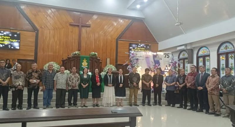 GPIG Hadiri Peringatan HUT ke-75 SAG Sulutteng dan Pembukaan Pastor Pastorum