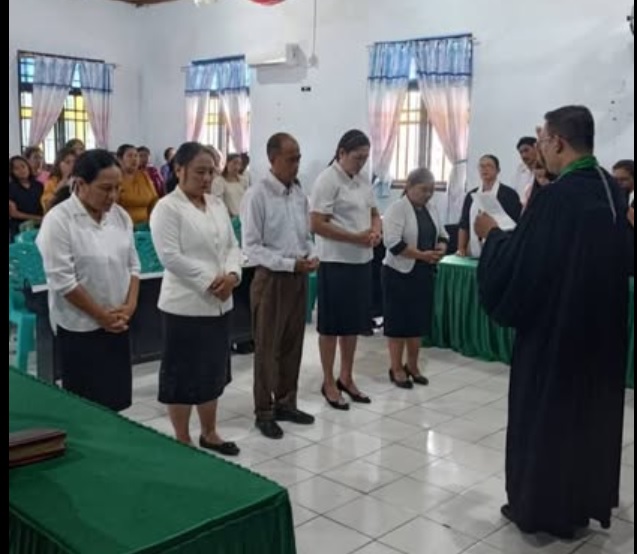Pemilihan Pengurus Pelka Anak Sekolah Minggu Sinode GPIG Digelar di Jemaat Imanuel Harapan Bongo